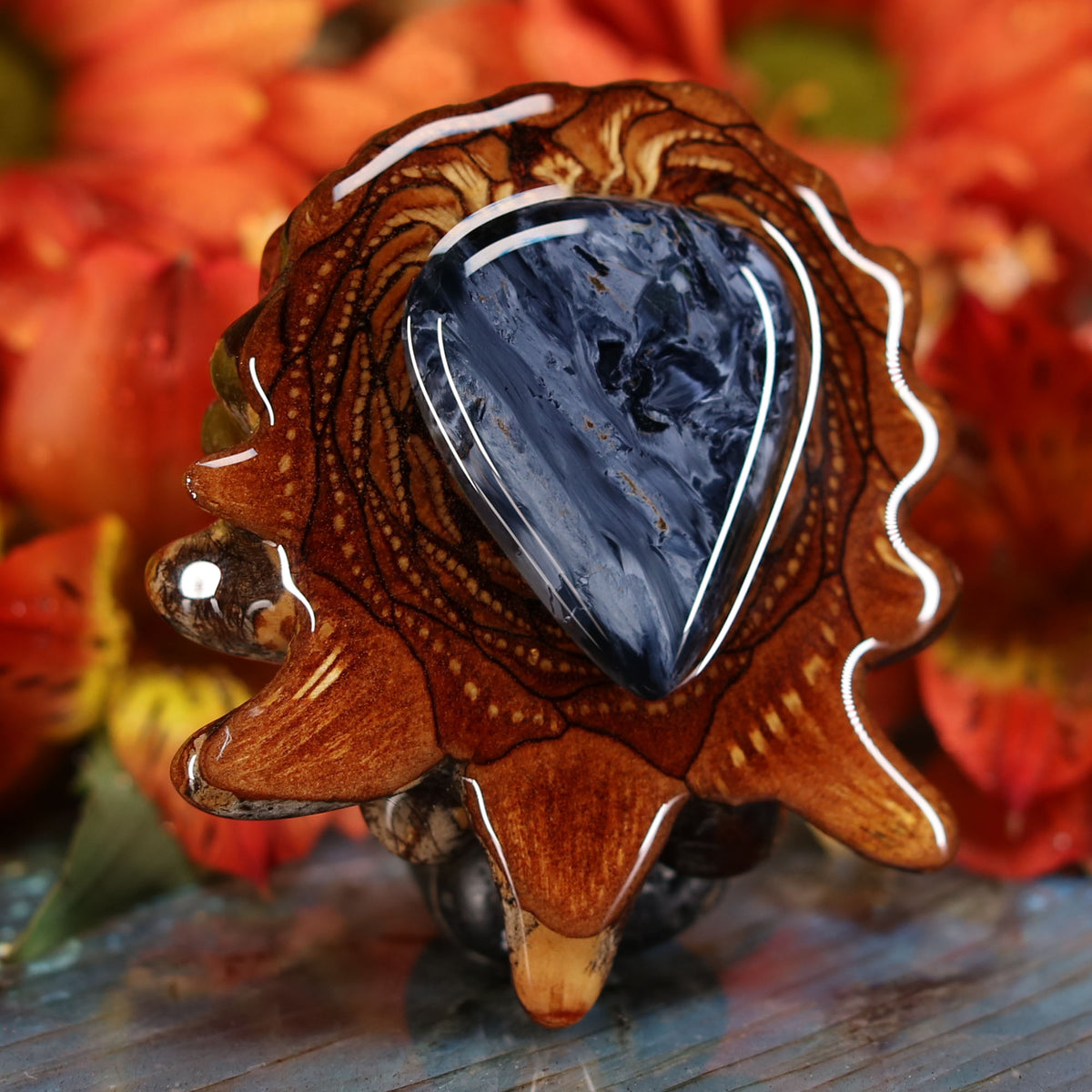 Blue Pietersite – Third Eye Pinecones