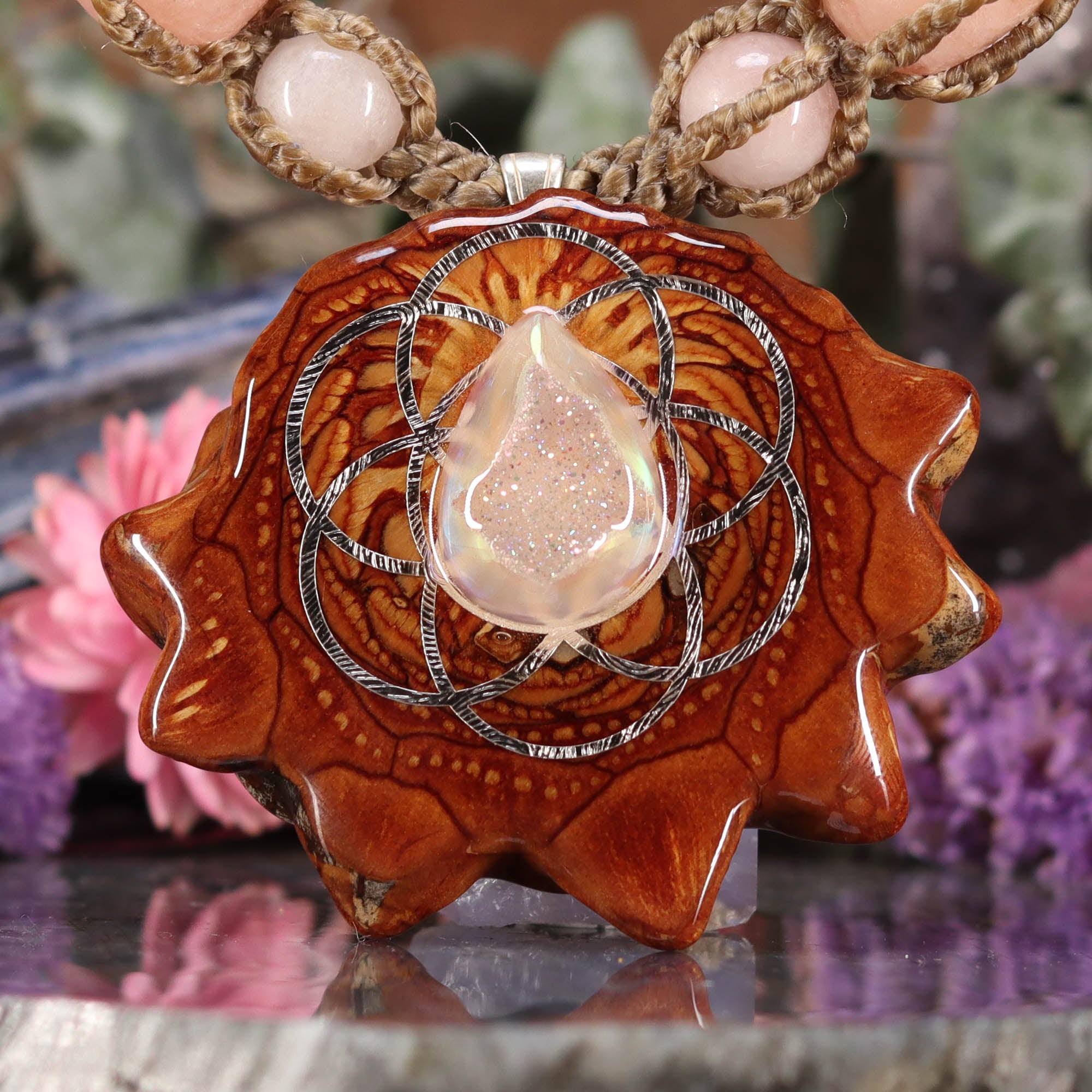 Galaxy Druzy Necklace – Christine Bennett Jewelry