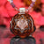 Rose Quartz with Silver Merkaba Beaded Choker Necklace