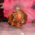 Red Sunstone with Gold Merkaba