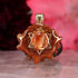 Red Sunstone with Gold Merkaba