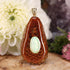 Sterling Opal Teardrop