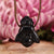 Onyx Bee Necklace