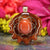 Carnelian with Gold Seed of Life