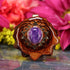 Charoite with Gold Sri Yantra