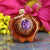 Charoite with Gold Seed of Life