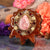 Rhodochrosite with Gold Flower of Life Multi-Stone