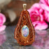 Sterling Opal Teardrop