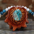 Shattuckite Beaded Necklace