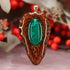 Malachite Teardrop