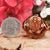 Orange Goldstone with Gold Seed of Life Multi-Stone