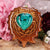 Chrysocolla Heart