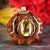 Citrine with Gold Seed of Life