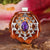 Boulder Opal with Silver Sri Yantra