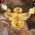 Amber Bee Beaded Choker Necklace