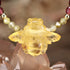 Amber Bee Beaded Choker Necklace