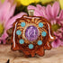 Charoite with Multi-Glow
