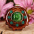 Chrome Diopside with Multi-Glow
