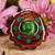 Chrome Diopside with Multi-Glow