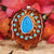 Blue Morpho Butterfly Wing with Multi-Glow