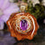 Amethyst with Gold Seed of Life