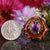 Amethyst with Gold Sri Yantra