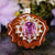 Amethyst with Silver Sri Yantra