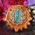 Blue Mohave Turquoise with Gold 64 Star Tetrahedron