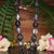 Blue Morpho Butterfly Wing with Silver Moon Cycle Full Sinew
