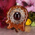 Red Garnet with Silver Crown (7th) Chakra
