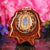 Orgonite with Australian Blue Opal and Gold Solar Plexus (3rd) Chakra