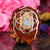 Orgonite with Australian Blue Opal and Silver Seed of Life