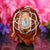 Orgonite with Australian Blue Opal and Silver Seed of Life