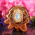 Orgonite with Australian Blue Opal and Gold Seed of Life