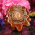 Orgonite with Tangerine Star Sapphire and Gold Kali Yantra