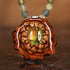 Ammolite Beaded Choker Necklace