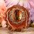 Yellow Amber with Gold Heart (4th) Chakra