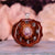 Moonstone with Silver Moon Cycle