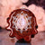 Moonstone with Silver 64 Star Tetradedron