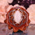 Moonstone with Silver Seed of Life