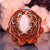 Moonstone with Silver Seed of Life