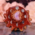 Moonstone with Silver Moon Cycle