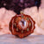 Moonstone with Gold Moon Cycle