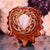 Moonstone with Silver Seed of Life