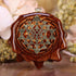 Natural with Gold Sri Yantra