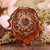 Natural with Silver Seed of Life