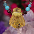 Amber Bee Beaded Choker Necklace