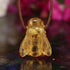 Amber Bee Necklace