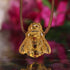 Amber Bee Necklace