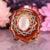 Rose Quartz with Silver Heart (4th) Chakra & Merkaba